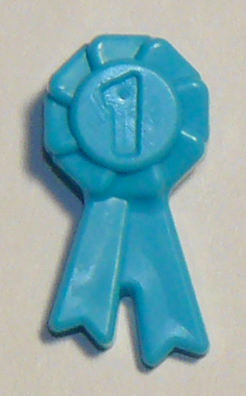 Part 92355e - Friends Accessories Award Ribbon with Number 1 - De BrickPlaats