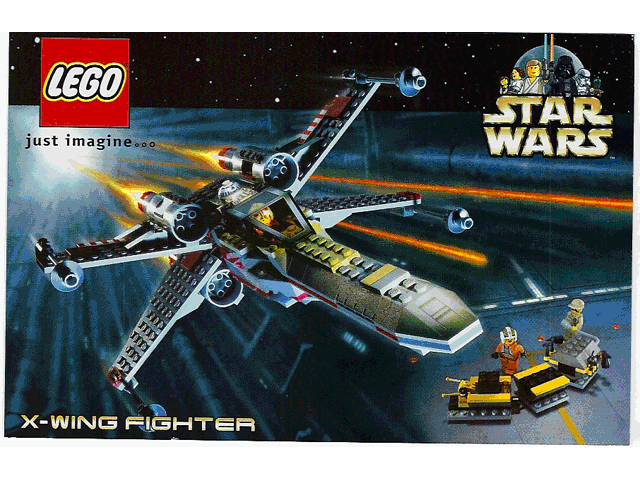 Gear 927527 - Postcard - Star Wars Set 7140 / 7142 X-wing Fighter