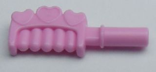 Part 93080d - Friends Accessories Comb with Handle and 3 Hearts - De BrickPlaats