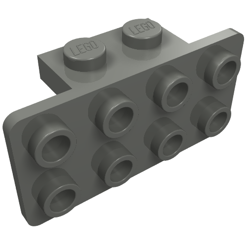 Part 93274 - Bracket 1 x 2 - 2 x 4 - De BrickPlaats