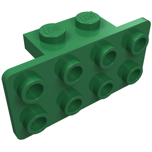 Part 93274 - Bracket 1 x 2 - 2 x 4 - De BrickPlaats