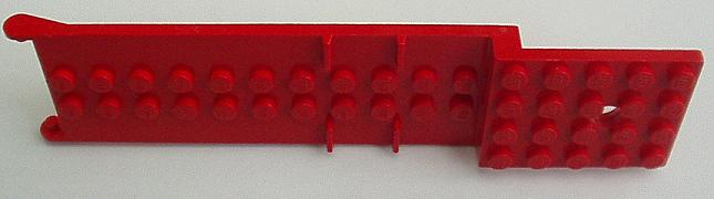 Part 966 - Vehicle, Trailer Base 4 x 16 x 1, Platform - De BrickPlaats
