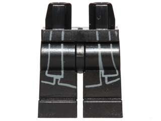 Part 970c00pb0460 - Hips and Legs with SW Sith Robe Pattern (Darth Maul) - De BrickPlaats