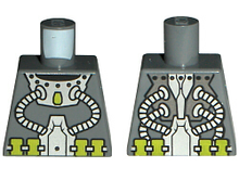 Part 973pb0615 - Torso Atlantis Diver Two Hoses Pattern - De BrickPlaats