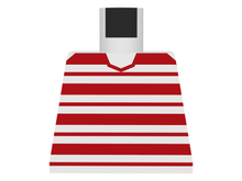 Part 973px62 - Torso Horizontal Red Stripes Pattern - De BrickPlaats