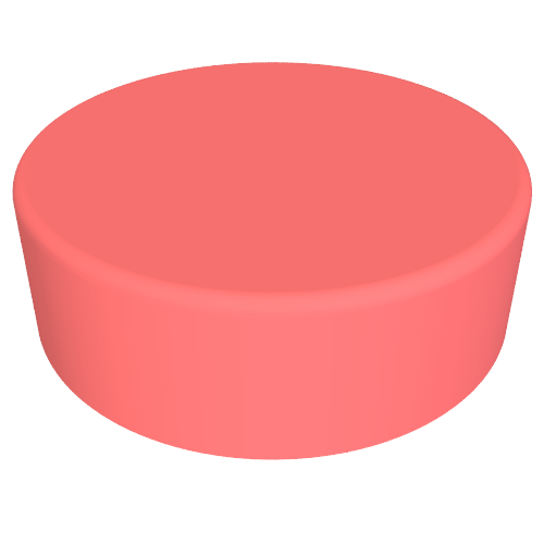 Part 98138 - Tile, Round 1 x 1 - De BrickPlaats