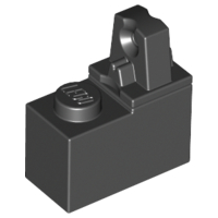 Part 989c01 - Hinge Brick 1 x 2 Locking with 1 Finger Top - De BrickPlaats