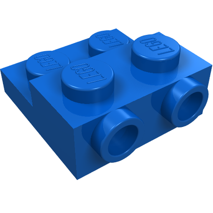 Part 99206 - Plate, Modified 2 x 2 x 2/3 with 2 Studs on Side - De BrickPlaats