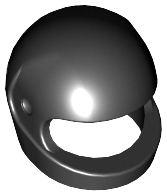 Part 2446 - Minifigure, Headgear Helmet Motorcycle (Standard)