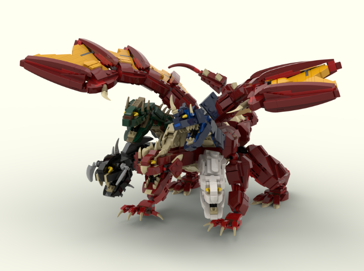 Lego MOC - 185331 Tiamat's Dice Tower - Bundle - De BrickPlaats
