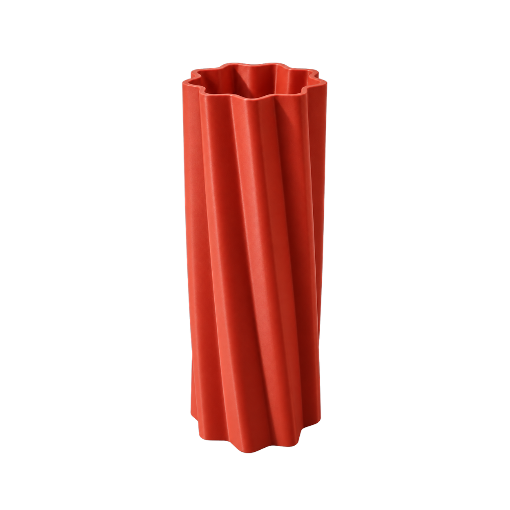 Vaas voor LEGO® bloemen | Mat Terracotta