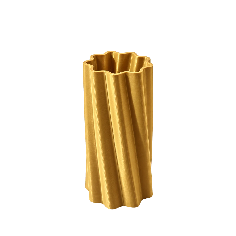 Vaas voor LEGO® bloemen | Metallic Goud