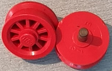 Part bb0019 - Wheel Spoked 2 x 2 with Stud - De BrickPlaats