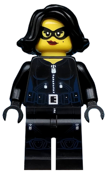Minifig col242 - Jewel Thief, Series 15 (Minifigure Only without Stand and Accessories) - De BrickPlaats