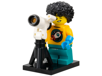 Set col27-4 - Astronomer Kid, Series 27 (Complete Set with Stand and Accessories) - De BrickPlaats