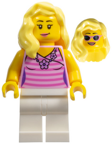 Minifig cty0943 - Sports Car Driver - Female - De BrickPlaats