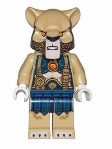 Minifig loc116 - Lioness Warrior - De BrickPlaats