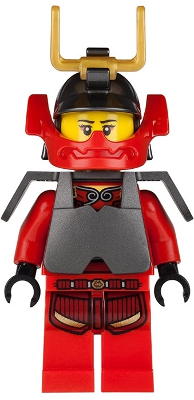 Minifig njo0050 - Samurai X (Nya) - Rise of the Snakes - De BrickPlaats