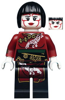 Minifig njo0485 - Nya - Kabuki - De BrickPlaats