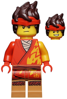 Minifig njo0736 - Kai - Core, Hair - De BrickPlaats