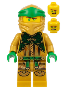 Minifig njo0790 - Lloyd (Golden Ninja) - Core - De BrickPlaats