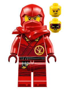 Minifig njo0811 - Kai - Dragons Rising, Tunic, Hood