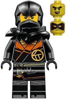 Minifig njo0816 - Cole - Dragons Rising, Tunic, Hood - De BrickPlaats
