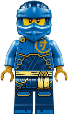 Minifig njo0852 - Jay - Dragons Rising, Head Wrap - De BrickPlaats