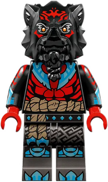 Minifig njo0935 - Lord Ras - Red Markings - De BrickPlaats