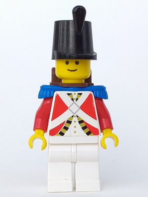 Minifig pi062 - Imperial Guard with Blue Epaulettes and Brown Backpack Non-Opening - De BrickPlaats