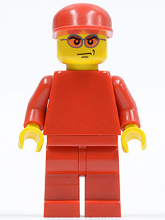 Minifig rac037 - F1 Ferrari Engineer 3 - without Torso Stickers - De BrickPlaats
