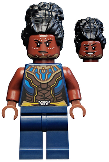 Minifig sh0735 - Shuri - Dark Blue Top - De BrickPlaats