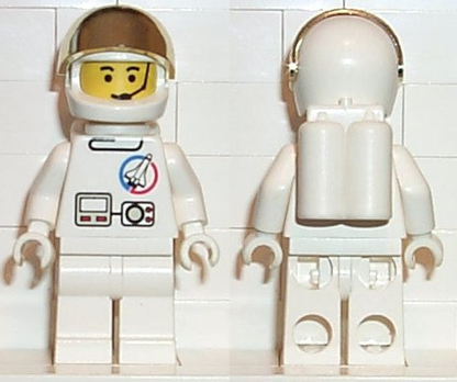 Minifig splc002 - Launch Command - Astronaut, Air Tanks - De BrickPlaats