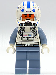Minifig sw0265 - Clone Trooper Pilot Captain Jag (Phase 2) - Frown - De BrickPlaats