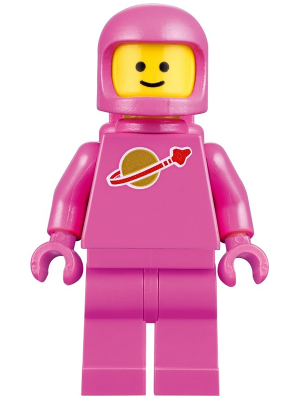 Minifig tlm108 - Classic Space - Dark Pink with Air Tanks and Updated Helmet (Lenny) - De BrickPlaats