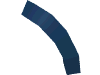 Part x224 - Windscreen 8 x 6 x 2 Curved Sloped Sides - De BrickPlaats