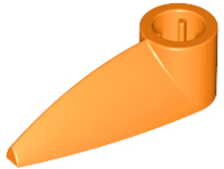 Part x346 - Bionicle 1 x 3 Tooth with Axle Hole (Bohrok Eye) - De BrickPlaats