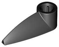 Part x346 - Bionicle 1 x 3 Tooth with Axle Hole (Bohrok Eye) - De BrickPlaats